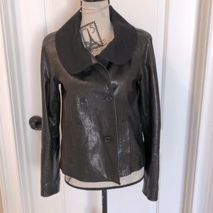 Theory leather jacket